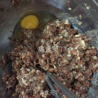 萝卜油渣鲜肉汤圆的做法步骤：5