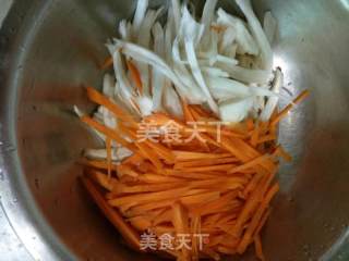 手撕杏鲍菇的做法步骤：1