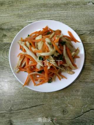 手撕杏鲍菇的做法步骤：5