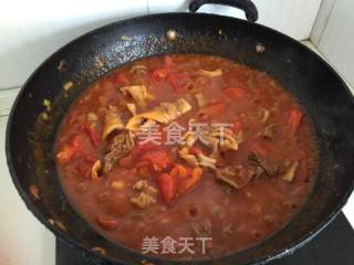 西红柿炖牛腩的做法步骤：6