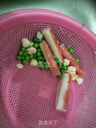蔬果海鲜色拉的做法步骤：6