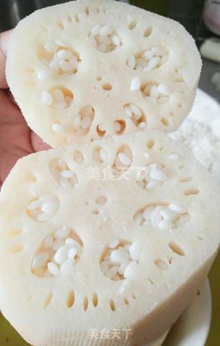 桂花糯米藕的做法步骤：5