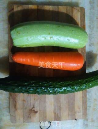外婆的味道之蔬菜饼的做法步骤：1