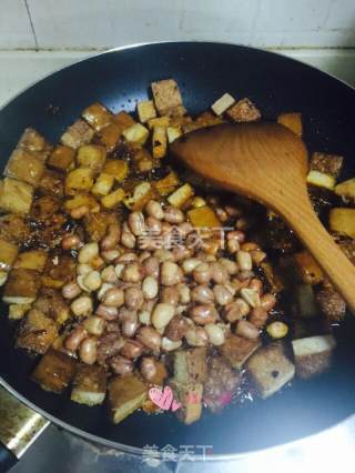自制惹嘴小零食-香辣豆干的做法步骤：6