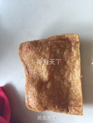 可爱小????豆腐皮饭团的做法步骤：7
