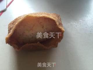 可爱小????豆腐皮饭团的做法步骤：9