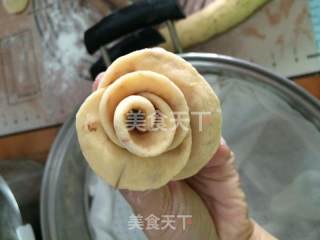 奶茶桂花卷的做法步骤：11