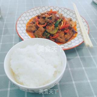 爆炒猪肝的做法步骤：13