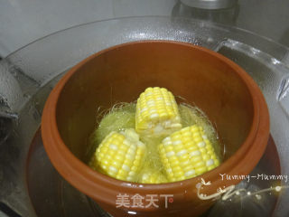 我的孕期去胎毒及预防新生儿黄疸的美食——玉米连须炖水的做法步骤：2
