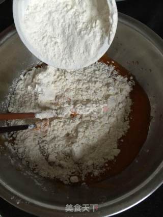 炸柿子甜食的做法步骤：4
