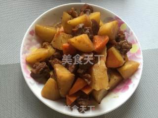 胡萝卜土豆炖牛肉的做法步骤：10