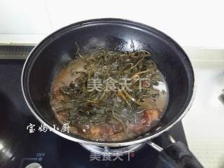 红烧肉炖海带的做法步骤：4