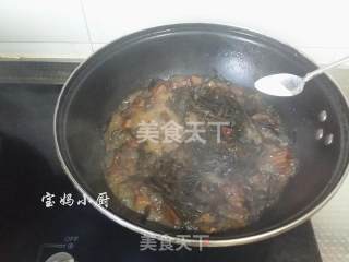 红烧肉炖海带的做法步骤：7