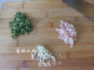 虾仁蔬菜蛋饼的做法步骤：4