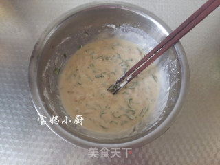 虾仁蔬菜蛋饼的做法步骤：6