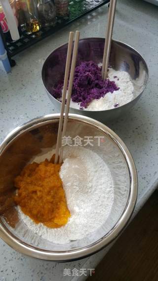 杂锦素包的做法步骤：2