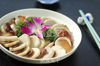 腊肉蒸芋头的做法步骤：7