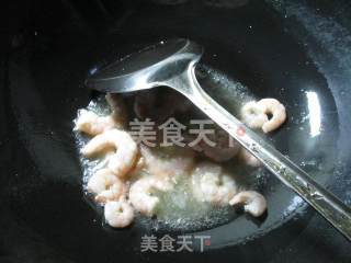雪菜虾仁蚕豆羹的做法步骤：3
