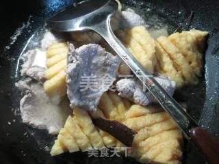 兰花豆腐干烧大排的做法步骤：7