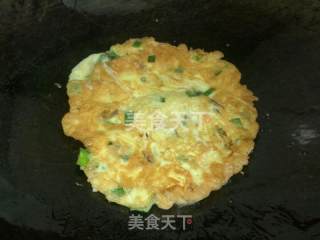 木槿花煎蛋的做法步骤：3