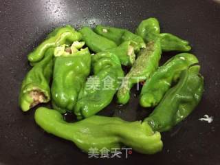 虎皮椒酿肉的做法步骤：4