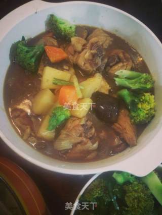 土豆咖喱鸡的做法步骤：8