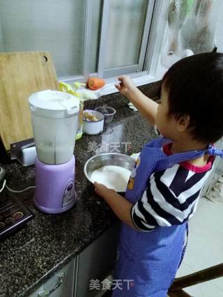 千层米糕的做法步骤：2