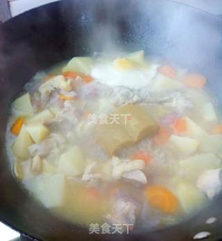 咖喱鸡腿饭的做法步骤：6