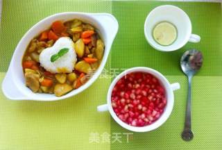 咖喱鸡腿饭的做法步骤：8
