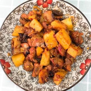 土豆炖排骨的做法步骤：10