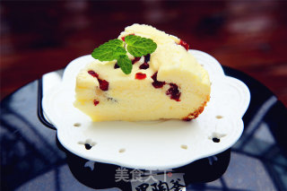 电饭煲版蔓越莓戚风蛋糕的做法步骤：19