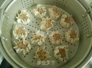 学生族早餐烧麦的做法步骤：8
