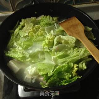 排骨白菜豆腐汤的做法步骤：7