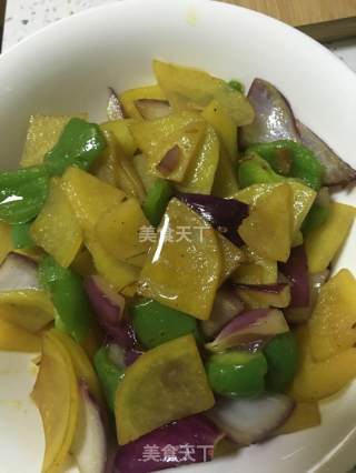 素炒土豆片的做法步骤：4