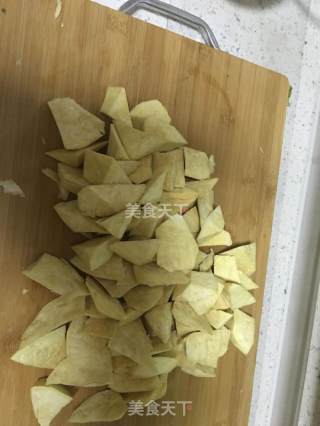 少糖版拔丝地瓜的做法步骤：1