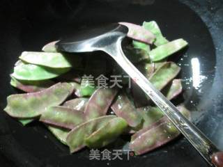 扁豆煮兰花豆腐干的做法步骤：3