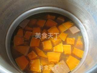 白芸豆南瓜汤的做法步骤：9
