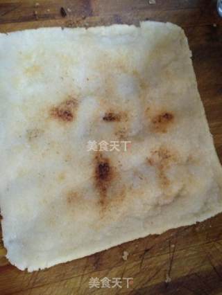 红糖麻糍卷的做法步骤：1