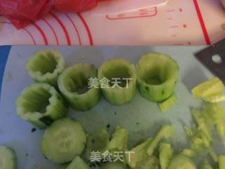 黄瓜荞麦杯的做法步骤：4