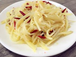 酸辣土豆丝的做法步骤：5