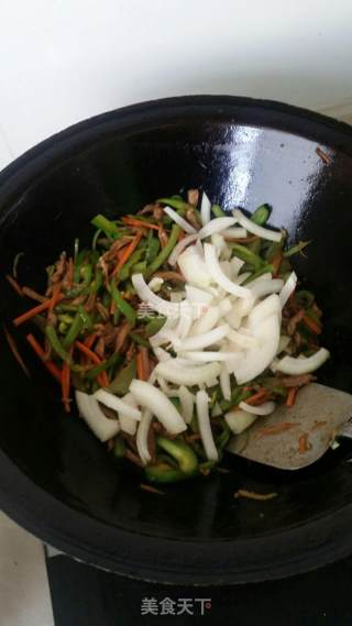 尖椒肉丝的做法步骤：6