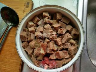 咖喱牛肉干的做法步骤：3