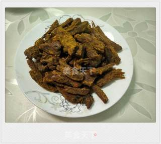 咖喱牛肉干的做法步骤：8
