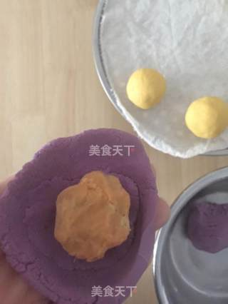 双味南瓜饼的做法步骤：7