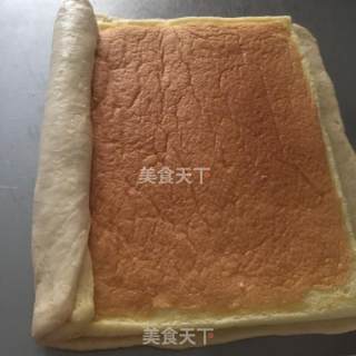 面包蛋糕卷的做法步骤：7