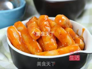炒年糕的做法步骤：7