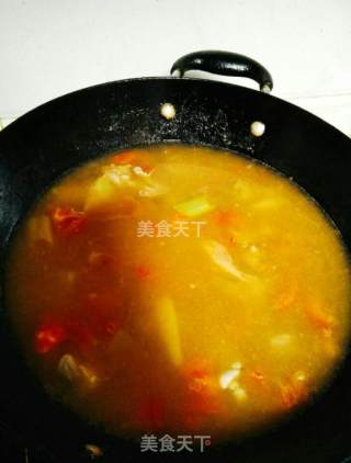 番茄牛腩汤的做法步骤：4