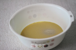 玉米汁风味的花样馒头的做法步骤：4