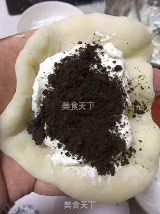 奥利奥雪媚娘的做法步骤：4