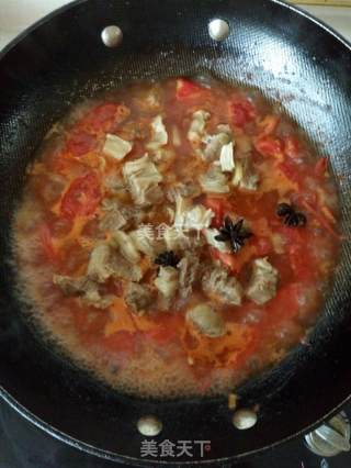 牛肉炖西红柿的做法步骤：13